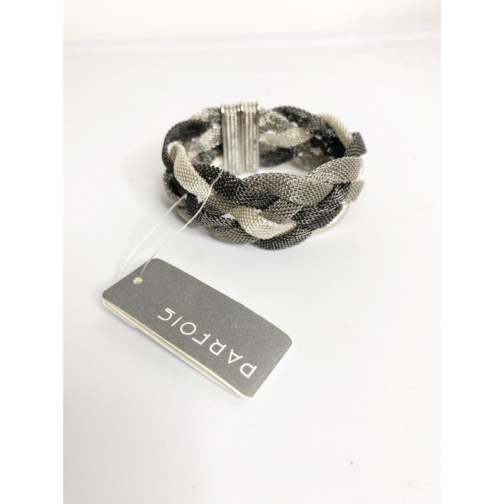 Parfois Bracelet Four Tone Weave Made With Tin Alloy